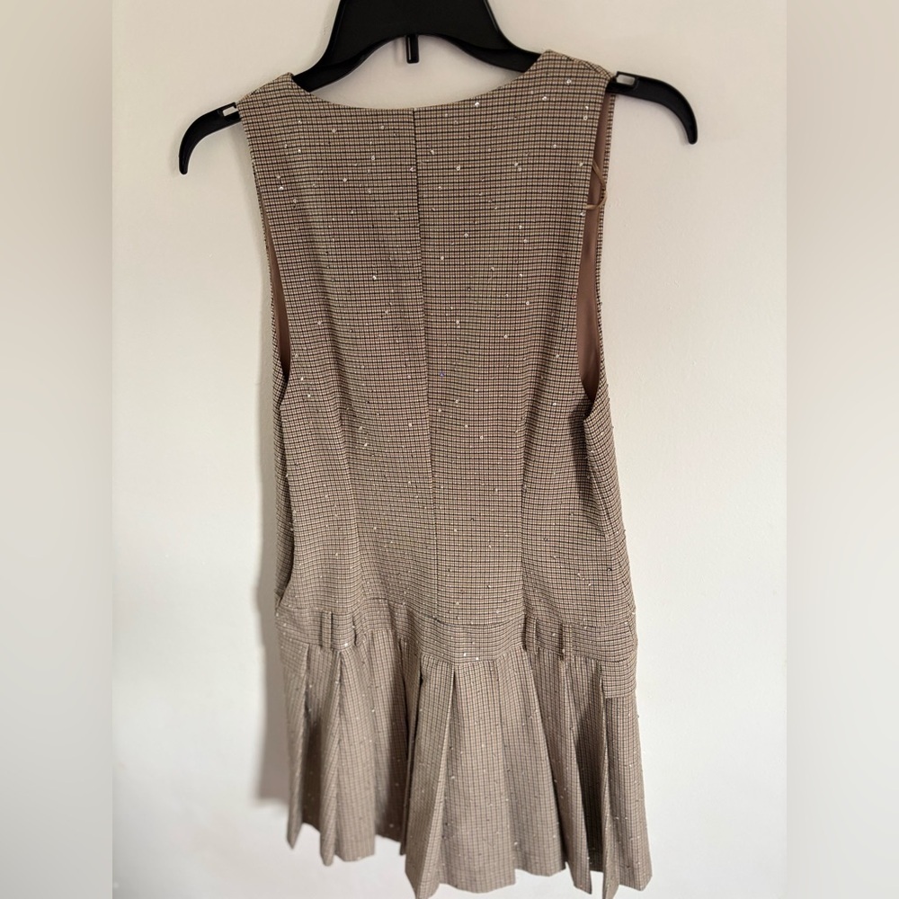 Zara Beige Backless Women's Dress - Picture 3 of 4